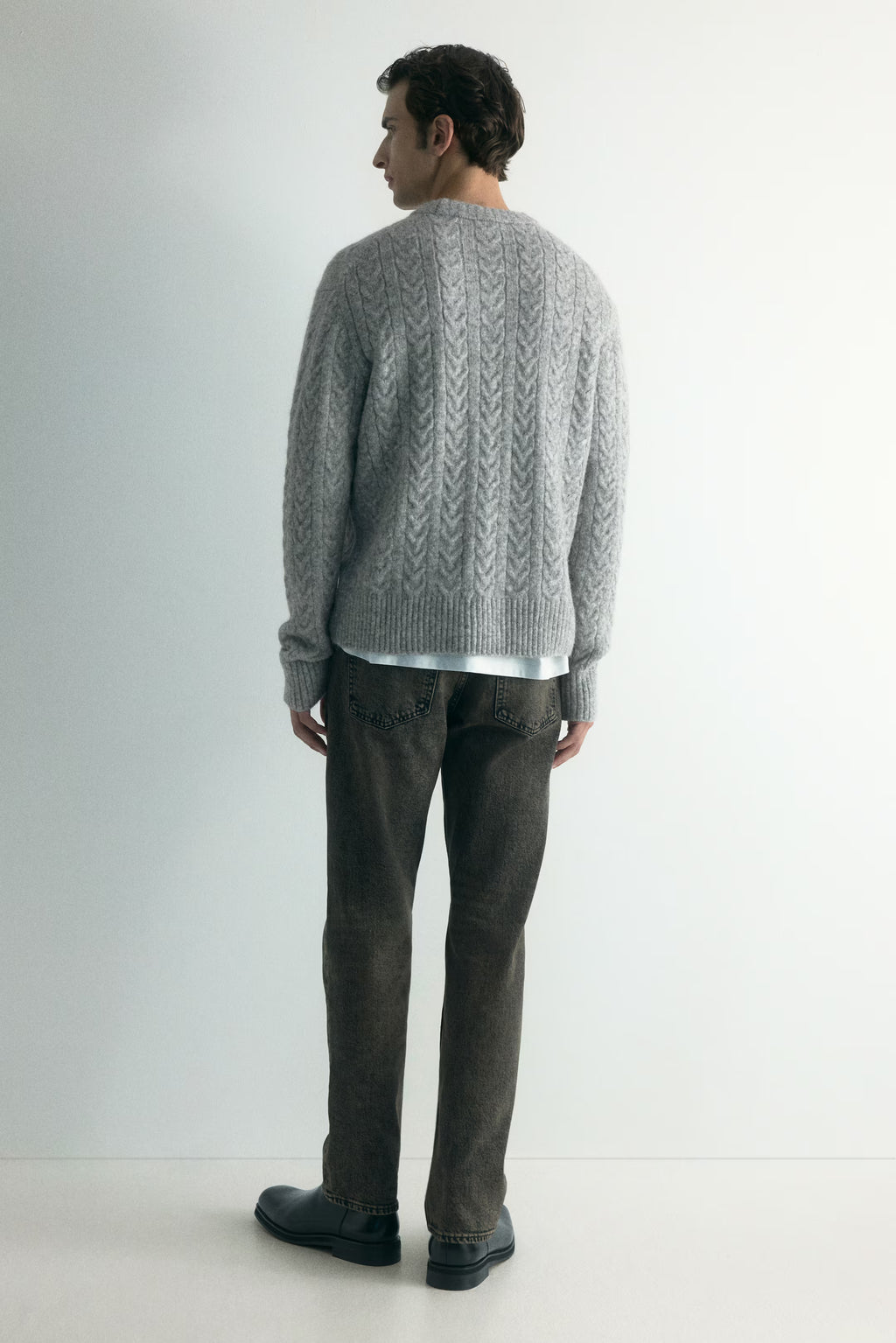 Regular Fit Cable knit jumper