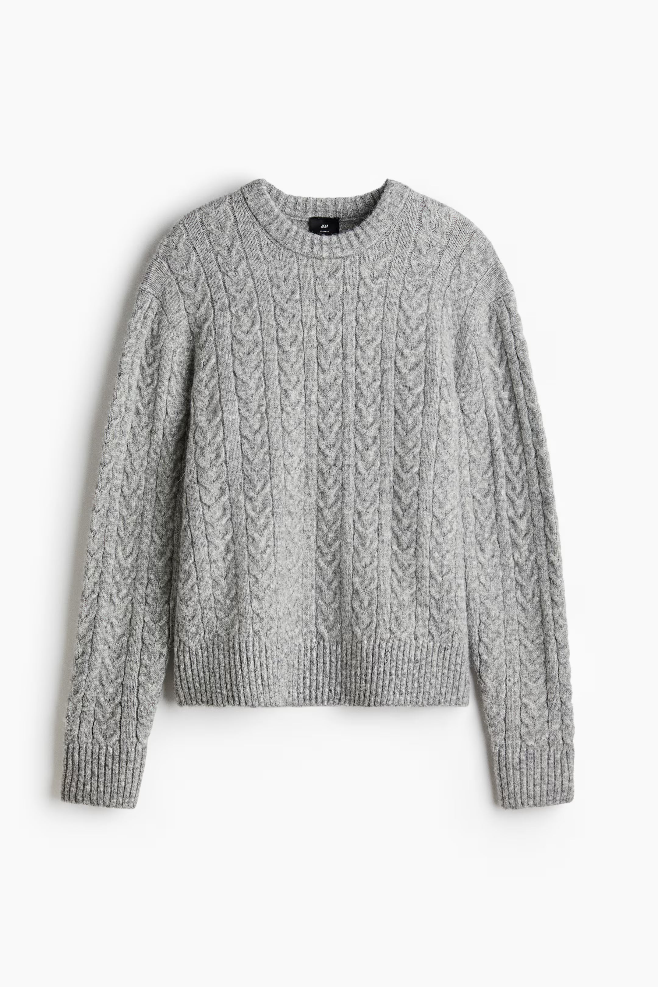 Regular Fit Cable knit jumper