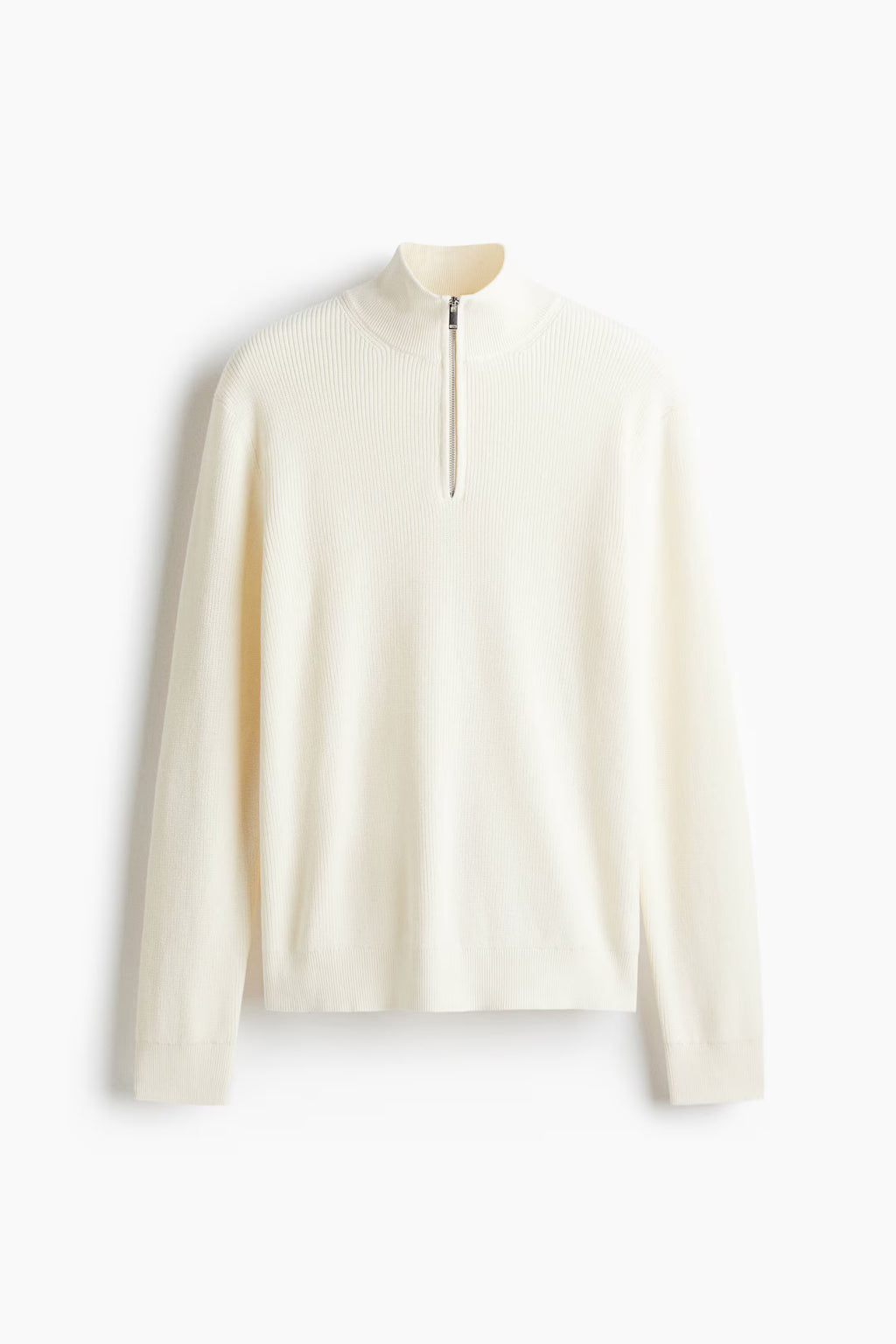 Regular Fit Zip-top jumper